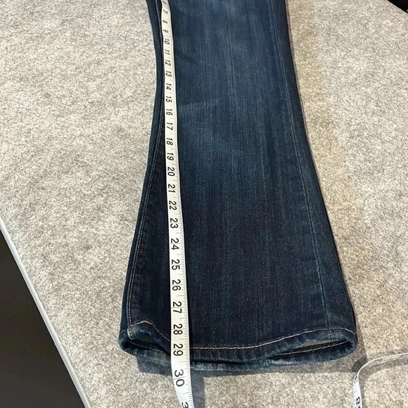 Fidelity Denim Japan Rose Skinny Flare in Midnight Sapphire size 27 - Picture 10 of 14